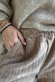 Nuk Stretch Velour Tapered Pant Camel